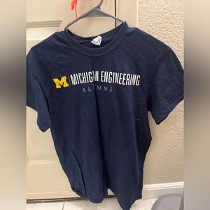 University of Michigan size M womens t shirt